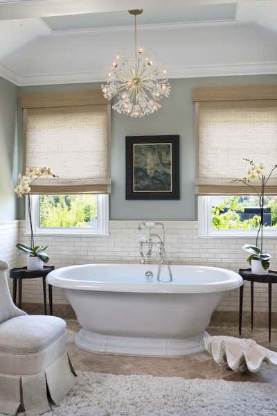  Traditional Family Home Bathroom. Pacific Palisades Family Home  by Jeff Andrews - Design.