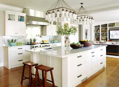  Eclectic Family Home Kitchen. Beverly Hills Family Home by Jeff Andrews - Design.