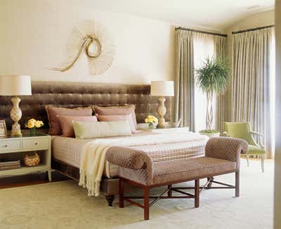  Eclectic Family Home Bedroom. Beverly Hills Family Home by Jeff Andrews - Design.