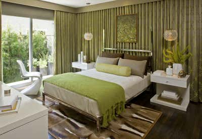 Contemporary Bachelor Pad Bedroom. Beverly Hills Bachelor Pad  by Jeff Andrews - Design.