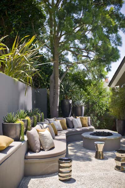 Contemporary Bachelor Pad Exterior. Beverly Hills Bachelor Pad  by Jeff Andrews - Design.