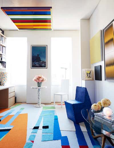  Contemporary Apartment Office and Study. Park Avenue Triplex by Amy Lau Design.