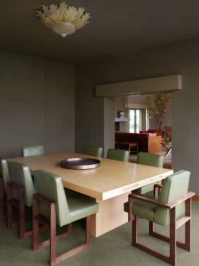  Modern Family Home Dining Room. Harold English House by Kay Kollar Design.