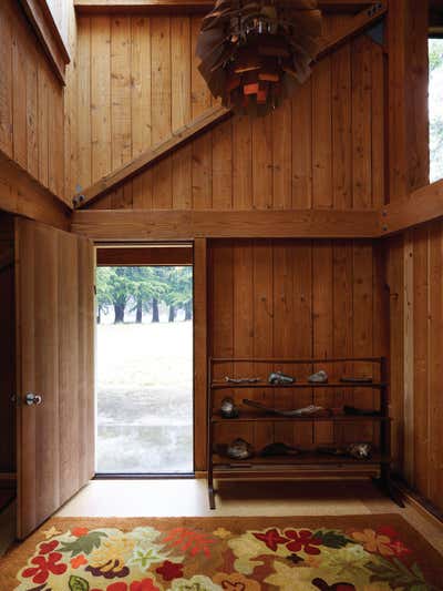 Modern Entry and Hall. Binker Barn by Kay Kollar Design.
