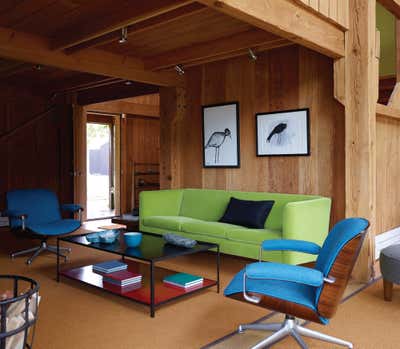 Modern Family Home Living Room. Binker Barn by Kay Kollar Design.