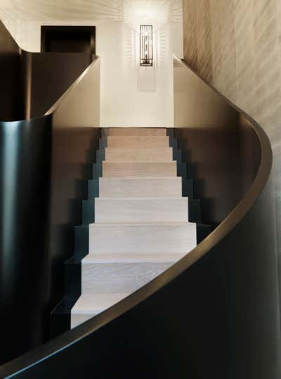  Contemporary Apartment Entry and Hall. London by Kelly Hoppen Interiors .