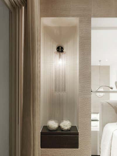 Contemporary Apartment Bedroom. London by Kelly Hoppen Interiors .