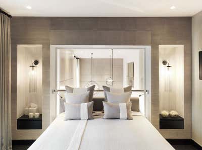 Contemporary Apartment Bedroom. London by Kelly Hoppen Interiors .