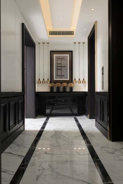  Contemporary Family Home Entry and Hall. China IV by Kelly Hoppen Interiors .