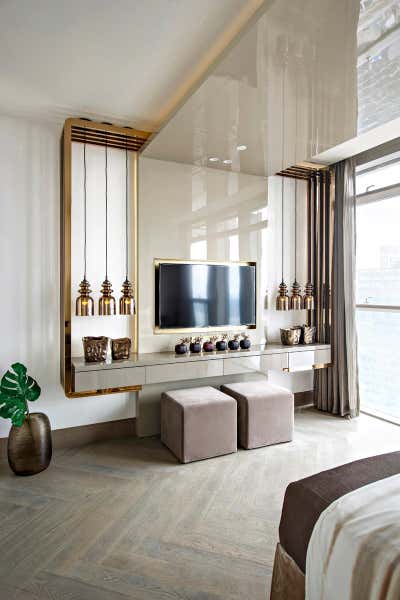  Contemporary Family Home Bedroom. China IV by Kelly Hoppen Interiors .