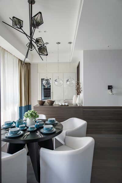 Contemporary Apartment Open Plan. China III by Kelly Hoppen Interiors .