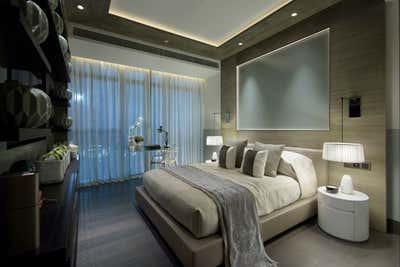 Contemporary Apartment Bedroom. China III by Kelly Hoppen Interiors .