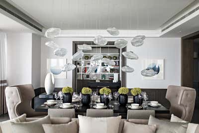  Contemporary Apartment Dining Room. China III by Kelly Hoppen Interiors .