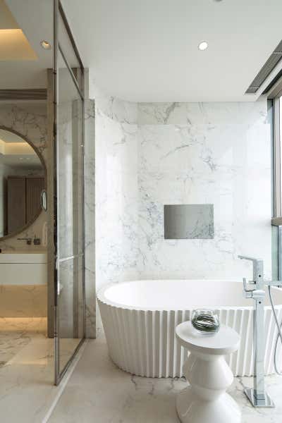  Contemporary Apartment Bathroom. China III by Kelly Hoppen Interiors .