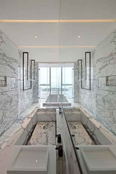 Contemporary Apartment Bathroom. China II by Kelly Hoppen Interiors .