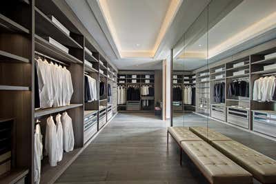 Contemporary Apartment Storage Room and Closet. China by Kelly Hoppen Interiors .