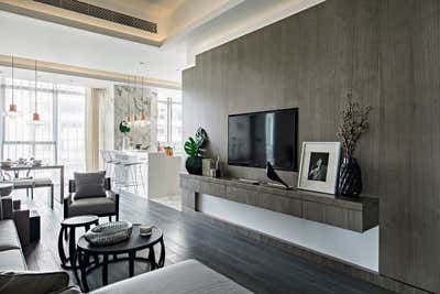 Contemporary Apartment Open Plan. China by Kelly Hoppen Interiors .