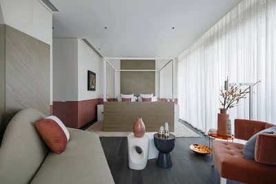 Contemporary Apartment Bedroom. China by Kelly Hoppen Interiors .