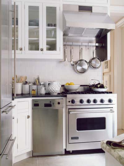  Transitional Apartment Kitchen. Greenwich Village Classic by Timothy Whealon Inc..