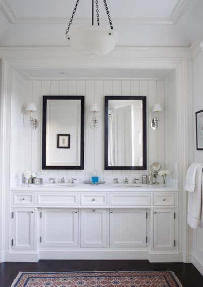  Transitional Country House Bathroom. Connecticut Country House by Timothy Whealon Inc..