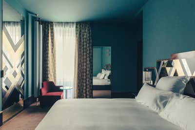 Art Deco Hotel Bedroom. Hotel Saint Marc by DIMORESTUDIO.