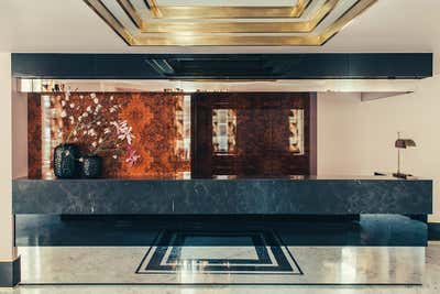  Art Deco Hotel Lobby and Reception. Hotel Saint Marc by DIMORESTUDIO.
