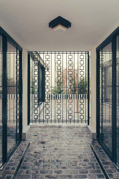 Art Deco Hotel Entry and Hall. Hotel Saint Marc by DIMORESTUDIO.