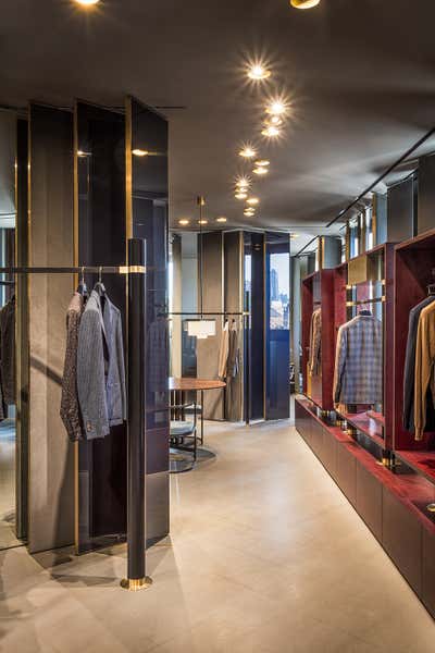  Contemporary Retail Open Plan. Boglioli Showroom by DIMORESTUDIO.