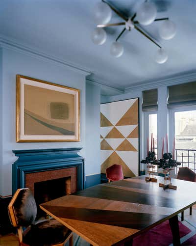  Contemporary Apartment Dining Room. Paris Saint Germain by DIMORESTUDIO.