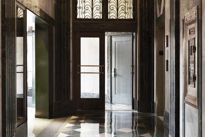  Art Deco Hotel Lobby and Reception. The Robey by Nicolas Schuybroek Architects.