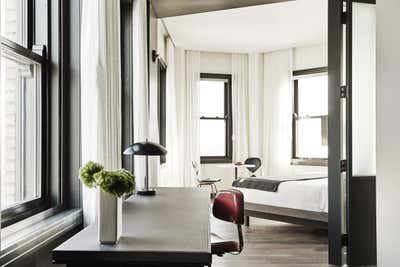  Hotel Bedroom. The Robey by Nicolas Schuybroek Architects.