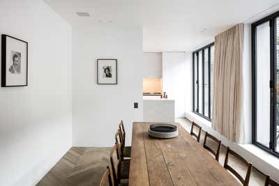  Minimalist Family Home Dining Room. MK House by Nicolas Schuybroek Architects.