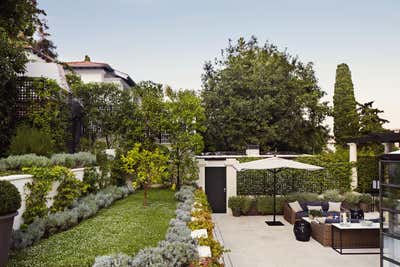  Eclectic Family Home Patio and Deck. Monaco Villa by Timothy Whealon Inc..