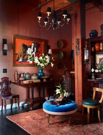  Eclectic Apartment Entry and Hall. Manhattan II by Alexandra Loew, Inc..
