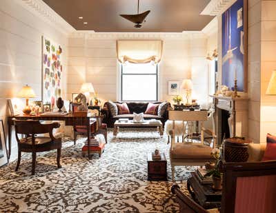  Eclectic Apartment Living Room. NYC Apartment by Brian J. McCarthy Inc..