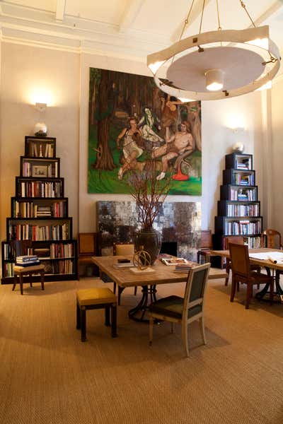  Eclectic Office Office and Study. NYC Office by Brian J. McCarthy Inc..