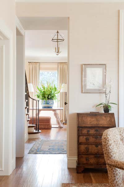 Transitional Family Home Entry and Hall. Pacific Heights Residence by Tucker & Marks.