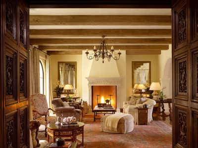  Mediterranean Living Room. Carmel Valley Residence by Tucker & Marks.