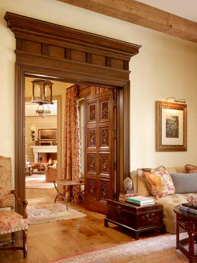  Traditional Family Home Entry and Hall. Carmel Valley Residence by Tucker & Marks.