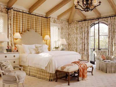  Mediterranean Bedroom. Carmel Valley Residence by Tucker & Marks.