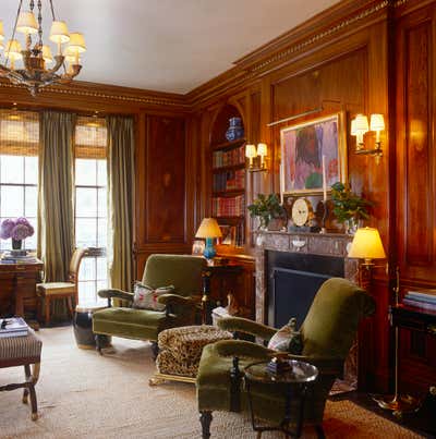  Eclectic Traditional Apartment Office and Study. NYC Apartment by Brian J. McCarthy Inc..