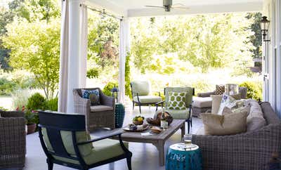 Eclectic Country House Patio and Deck. Hudson Valley Home by Brian J. McCarthy Inc..