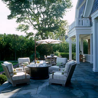  Eclectic Country House Patio and Deck. Long Island Residence by Brian J. McCarthy Inc..
