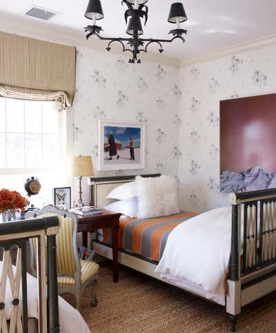  Eclectic Country House Bedroom. Hudson Valley Home by Brian J. McCarthy Inc..