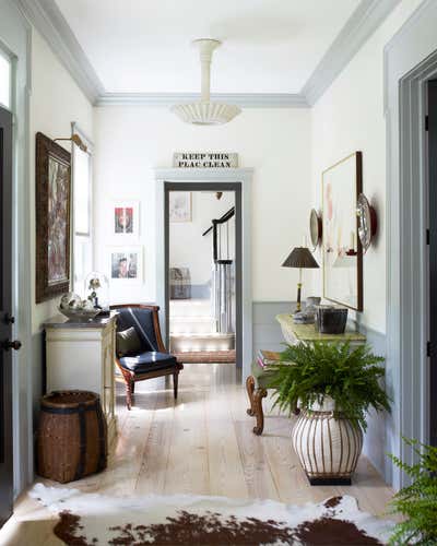  Eclectic Country House Entry and Hall. Hudson Valley Home by Brian J. McCarthy Inc..