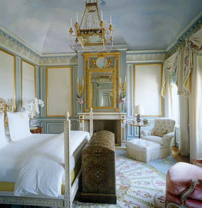  French Family Home Bedroom. Long Island Residence by Brian J. McCarthy Inc..