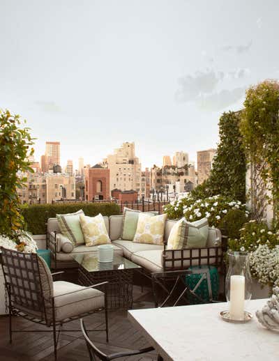  Traditional Apartment Patio and Deck. NYC Apartment by Brian J. McCarthy Inc..