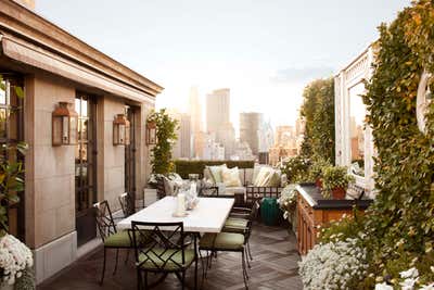  Traditional Apartment Patio and Deck. NYC Apartment by Brian J. McCarthy Inc..