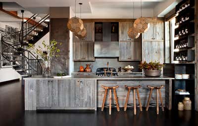  Transitional Apartment Kitchen. Bond Street by Huniford Design Studio.