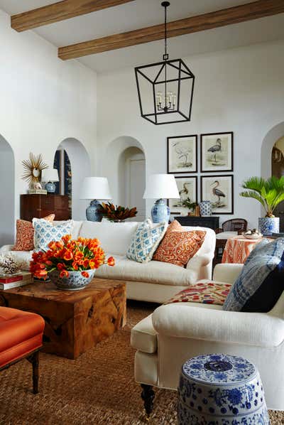  Coastal Vacation Home Living Room. Naples Florida Vacation Home by Summer Thornton Design .